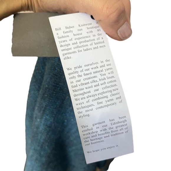 Bill Baber Knit Tunic Tank Top Cotton Lagenlook Speckled - Picture 10 of 10